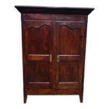 Antique Louis Philippe wardrobe in walnut