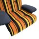 Vintage space age armchair / single armchair with armrests