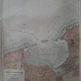 Nautical chart of the Bay of Saint Jean de luz