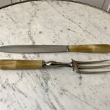 Duo of meat cutlery 50s