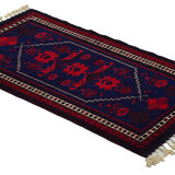 Anatolian handmade vintage rug 156 cm x 83 cm