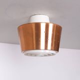 Lampe à suspension en laiton Fog & Mórup années 1960 Danemark