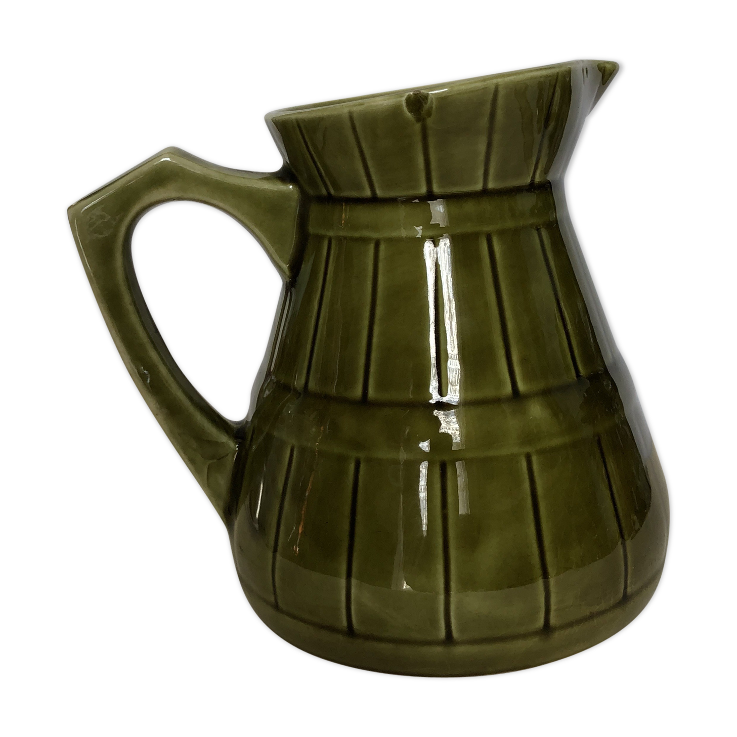 Pichet en faience