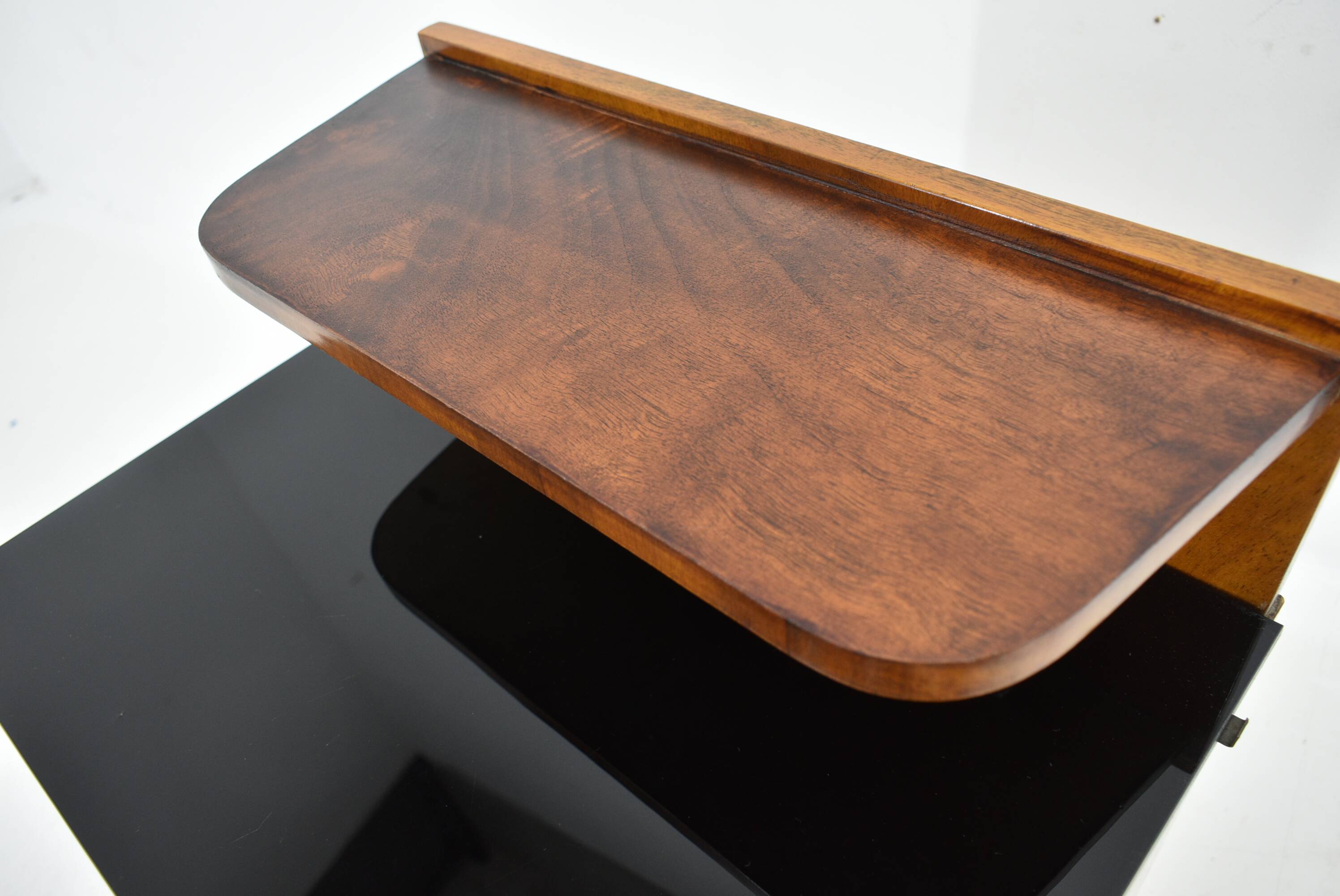 Pair of Midcentury Czechoslovakian Bedside Tables, 1940s