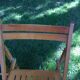 Series of 3 folding chairs