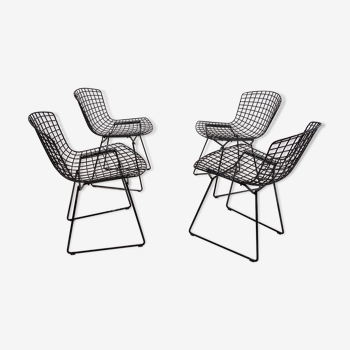 Lot of 4 chairs by Harry Bertoia 80/90