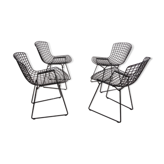 Lot of 4 chairs by Harry Bertoia 80/90