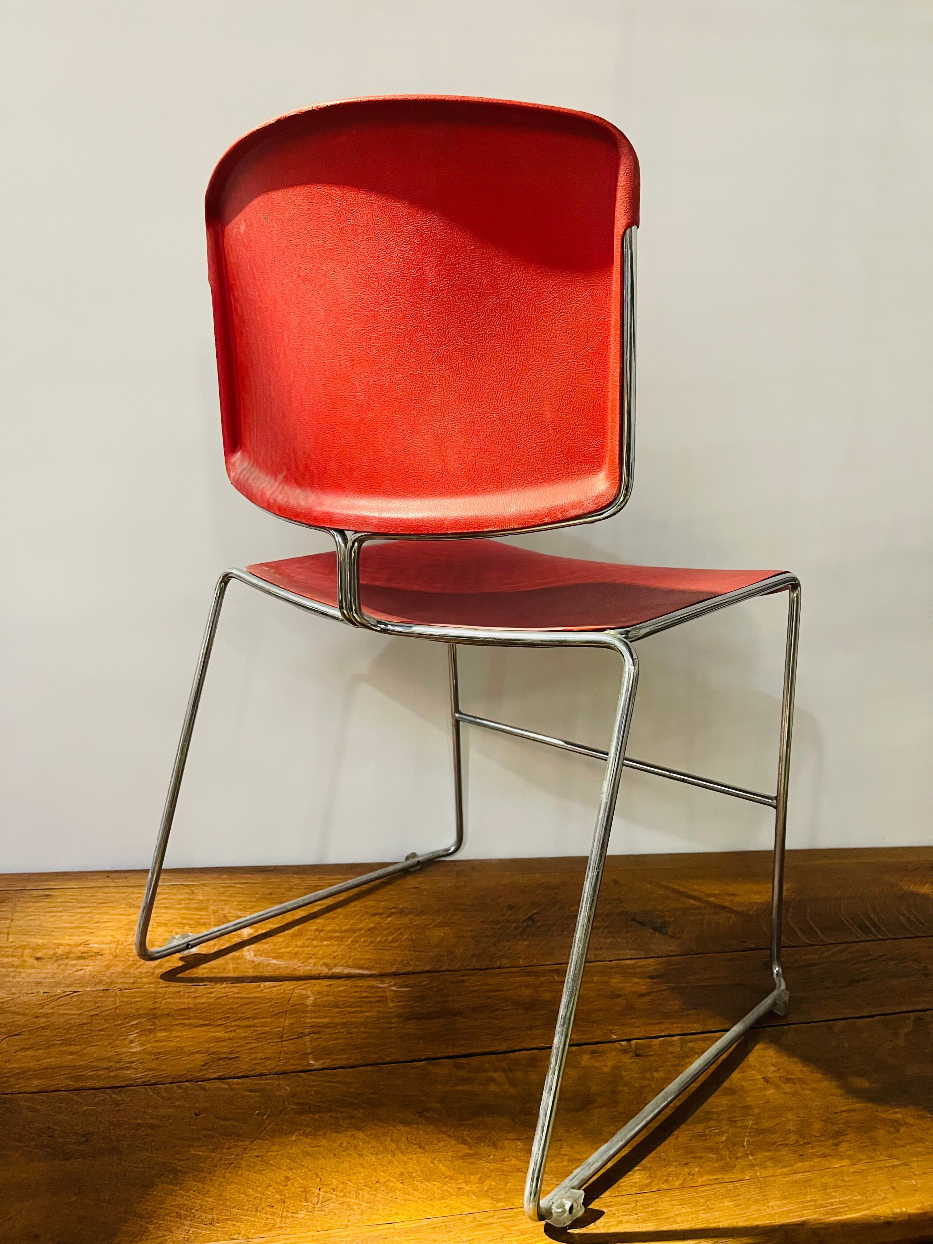 Series 6 designer office chairs Steelcase X Max Stacker 1970'