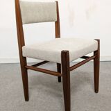 Set of 4 Danish teak chairs from the 60s and 70s