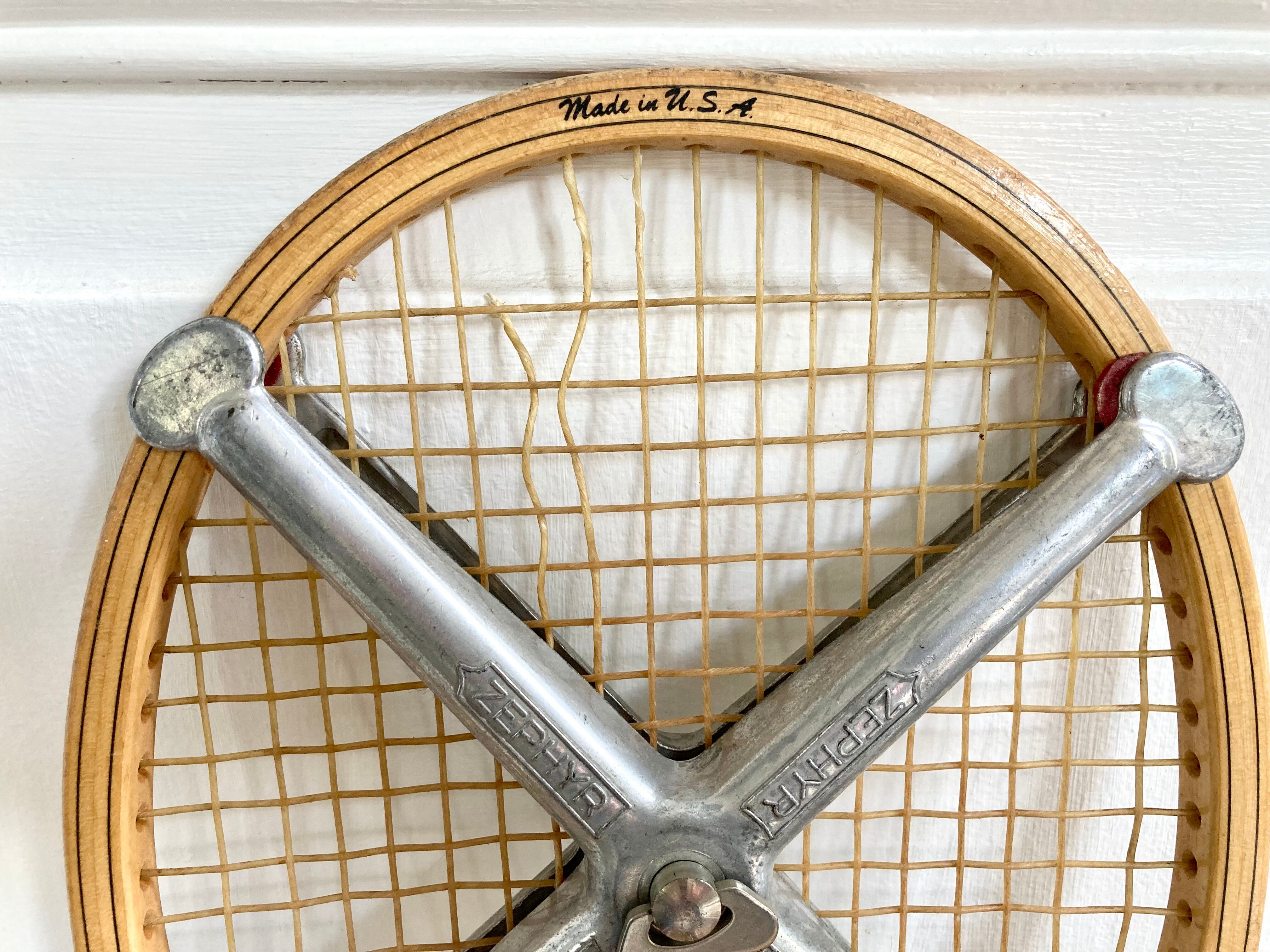 Rossignol wooden tennis racket