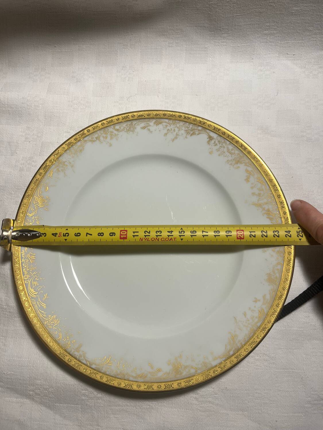 Haviland Limoges plates – Gold gilding – Prestige service