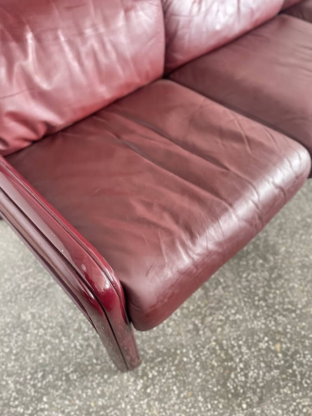 Gae Aulenti Three-seater sofa for Knoll International 1977 USA