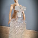 Chiseled round carafe