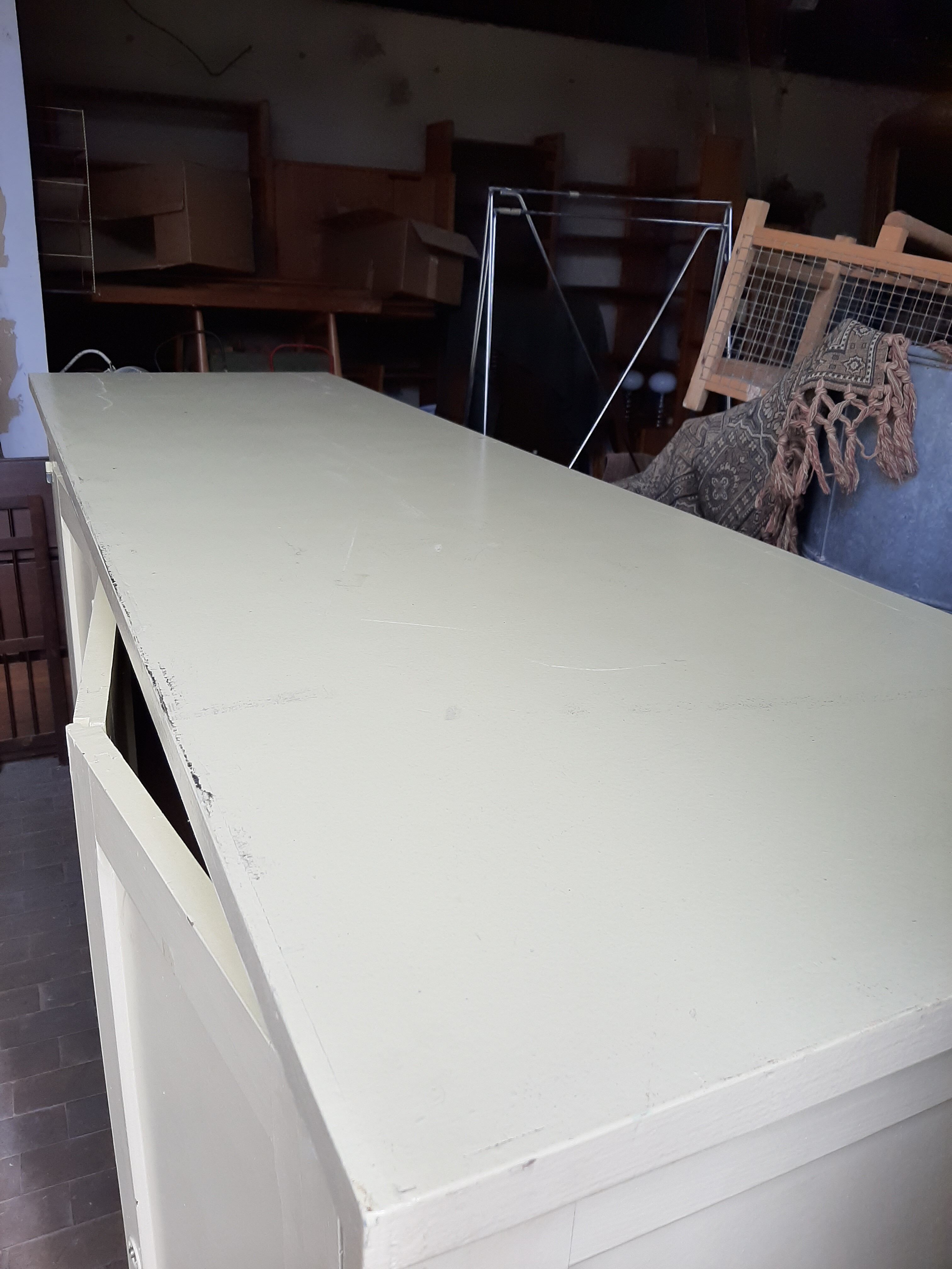 4-door school storage buffet