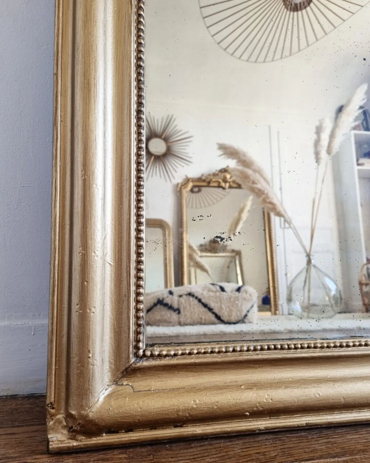 Antique mirror Louis Philippe