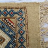small Handmade wool kilim 44x30cm