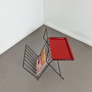 Vintage magazine rack | 1960s