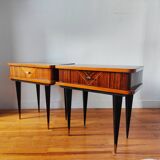 Pair of vintage bedside tables 1965