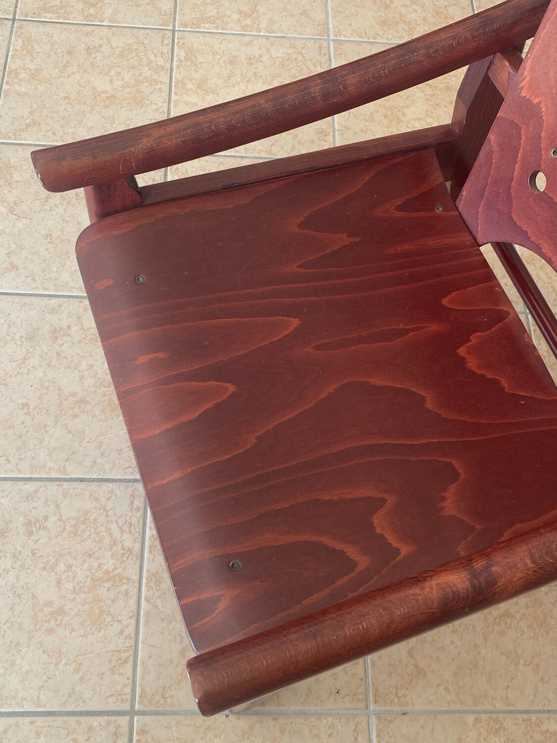 Scandinavian-style armchair