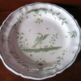 Plat faience de Moustiers XVIIIeme