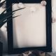 Black carved old frame