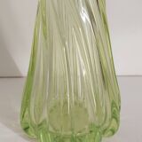 Large vintage twisted vase