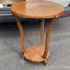Art Deco Wooden Pedestal Table – 1930s Art Deco Era – Elegant and Practical