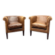 Sheep Leather Laura Ashley Armchair Set