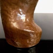 Sculptural studio ceramic art vase from Atelier Sorembe, Germany 1970s