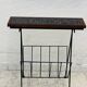 Vintage ceramic magazine table