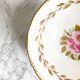 English porcelain bowl decorated with flowers
