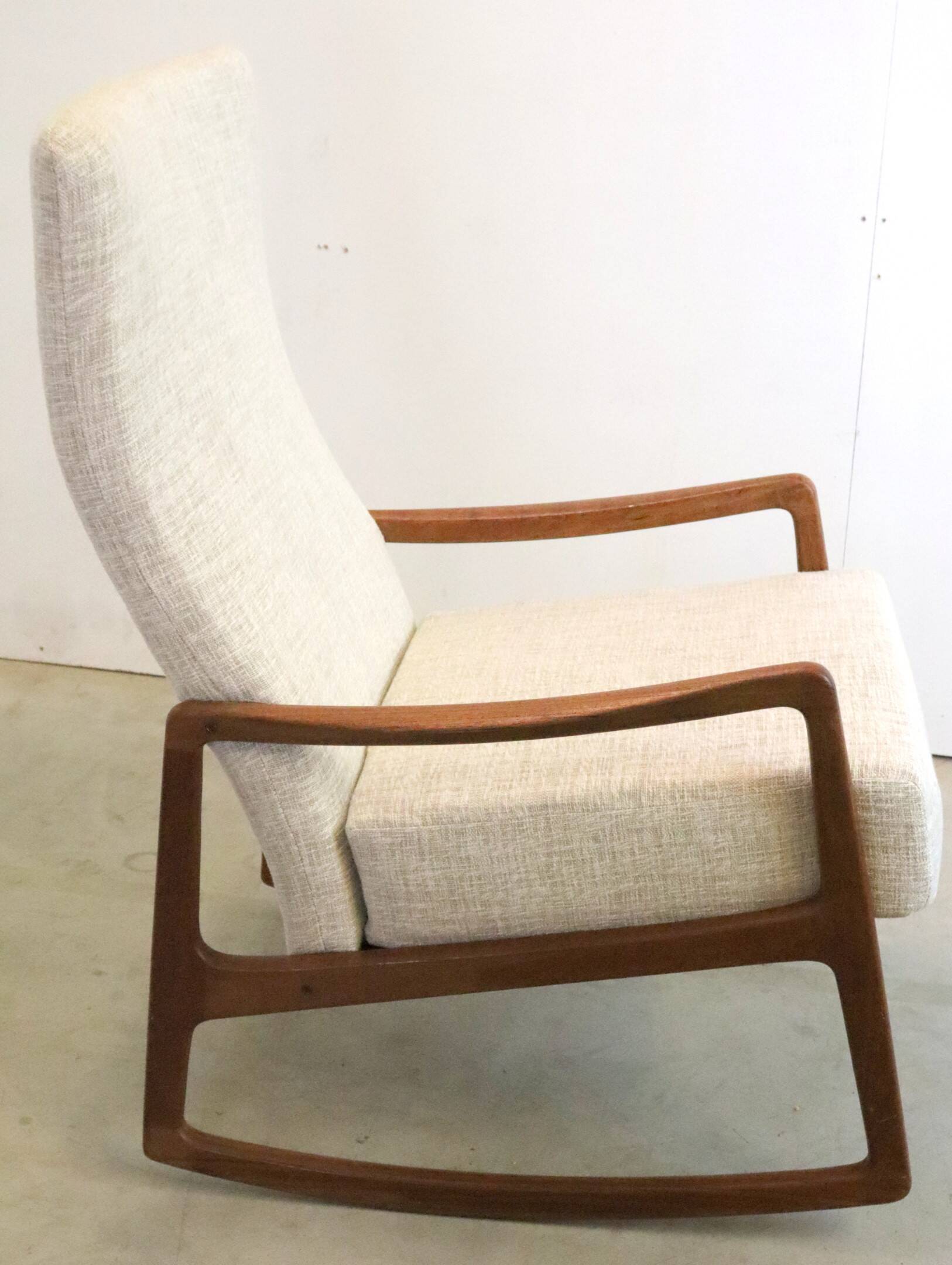 Ole Wanscher pour France & Son rocking chair 'Ulfborg' vintage