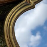 Old mirror gilded