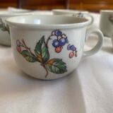 Set of 5 small coffee cups