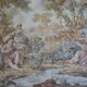 "Fishing party of Madame de Maintenon" Classical-inspired tapestry