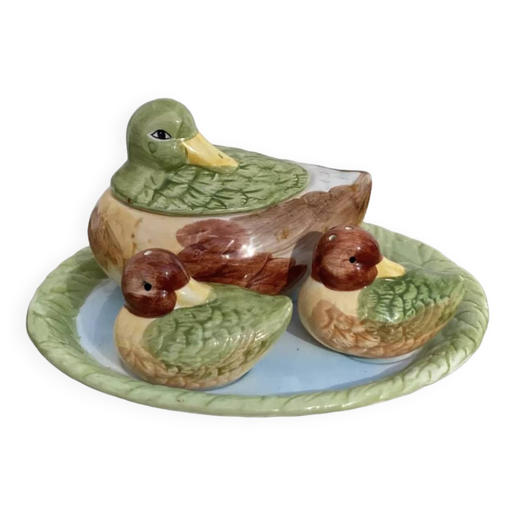 Ceramic salt and pepper shaker / condiment server