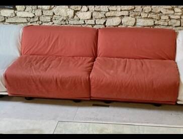 2 chauffeuses, modules Cassina conçu par Vic Magistretti