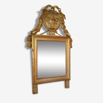 Pediment Louis XVI mirror