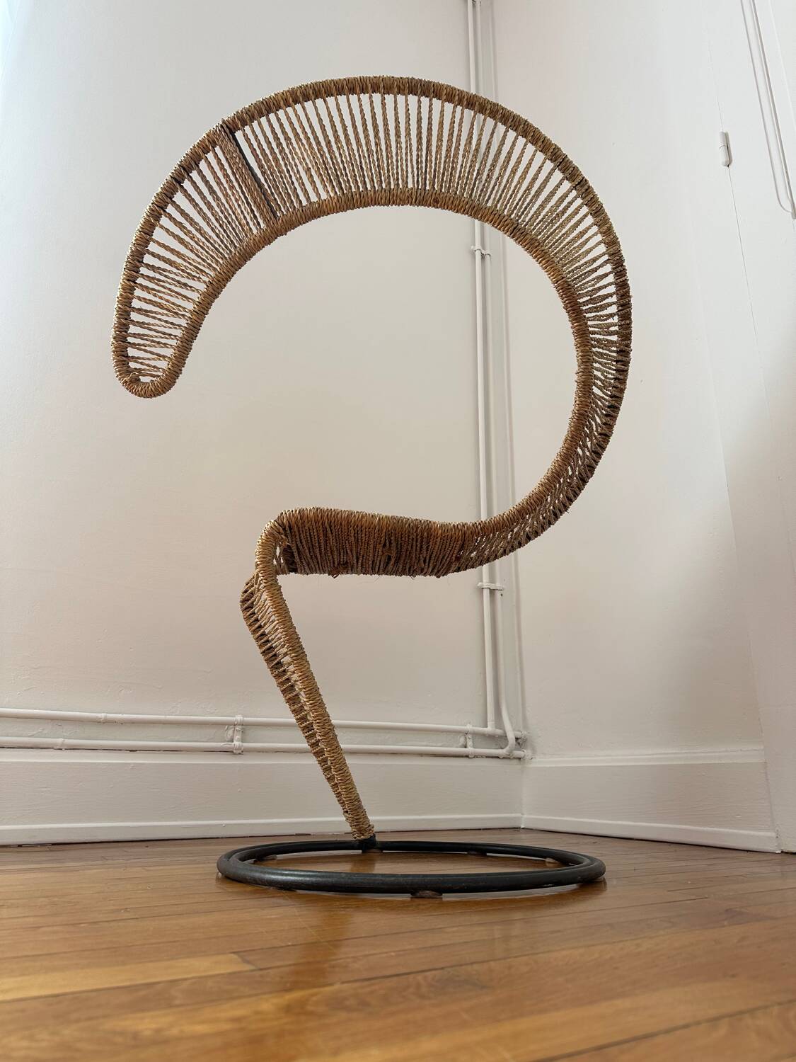 Question mark armchair by Tom Dixon, vintage 1980