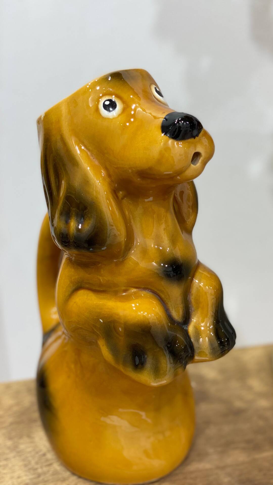 Vintage pitcher dog carafe