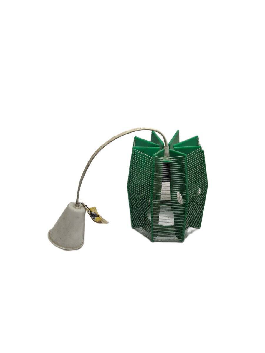 Vintage pendant lamp by Huta Sedzimira in Cracow, Poland, 1980s