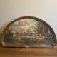 Watercolor painting XIXth Century antique decoration signed M.Censier