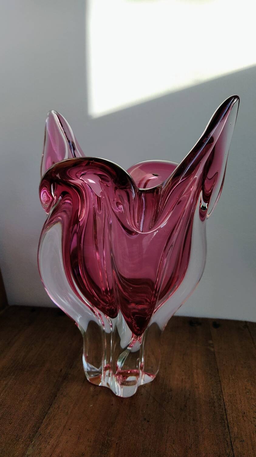 “Cat’s head” vase by Hospodka 1960-1970