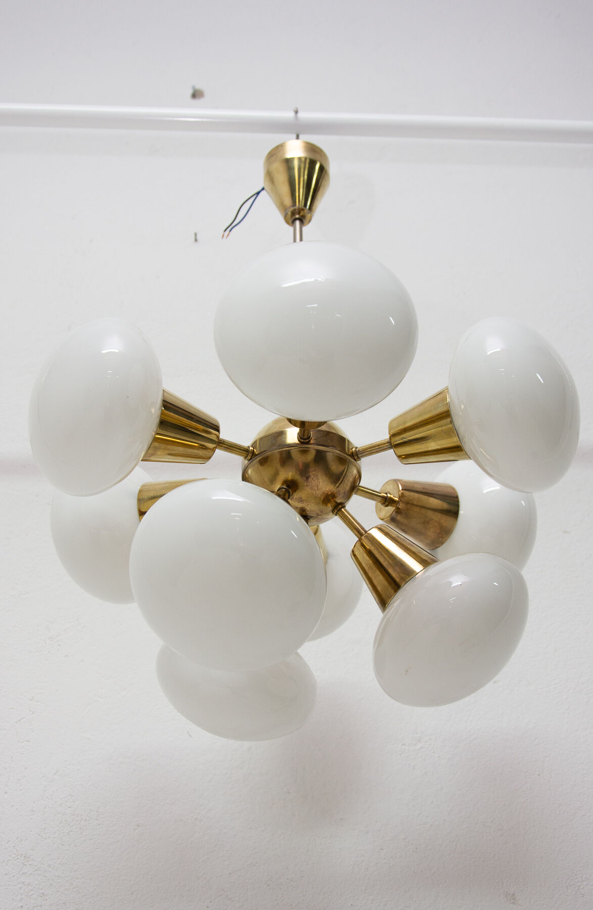 Vintage Sputnik chandelier for Kamenicky Šenov, 1970´s