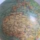 Globe vintage 1950 terrestre verre Colomb édition politique mappemonde - 34