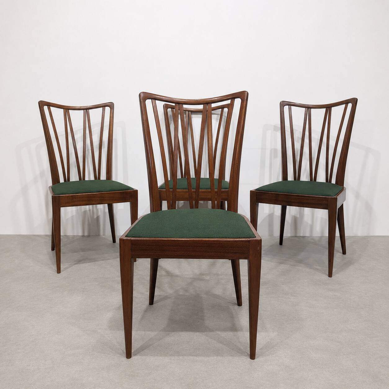 Set of four vintage chairs by A. Patijn for Zijlstra.