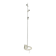 Vintage floor lamp with lamp dimmer