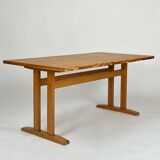 Vintage dining table pine AMA 70s shaker table