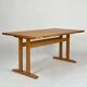 Vintage dining table pine AMA 70s shaker table