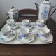 Limoges porcelain coffee service (Limousin porcelain P.L)